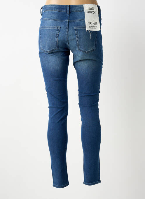 Blugi skinny albastru CHEAP MONDAY femeie