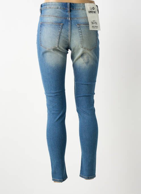 Blugi skinny albastru CHEAP MONDAY femeie