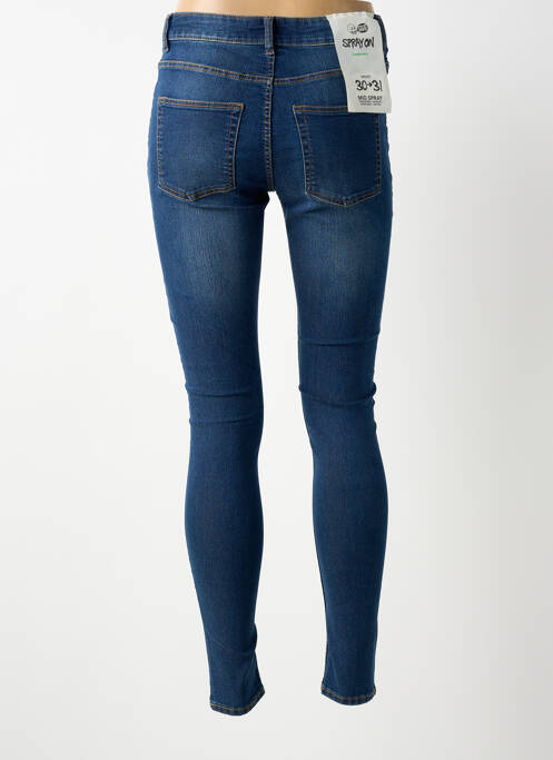 Blugi skinny albastru CHEAP MONDAY femeie