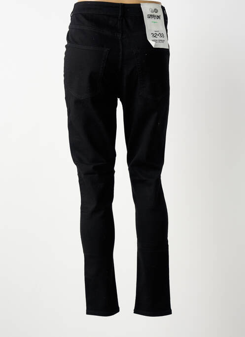Blugi cu croială slim negru CHEAP MONDAY femeie