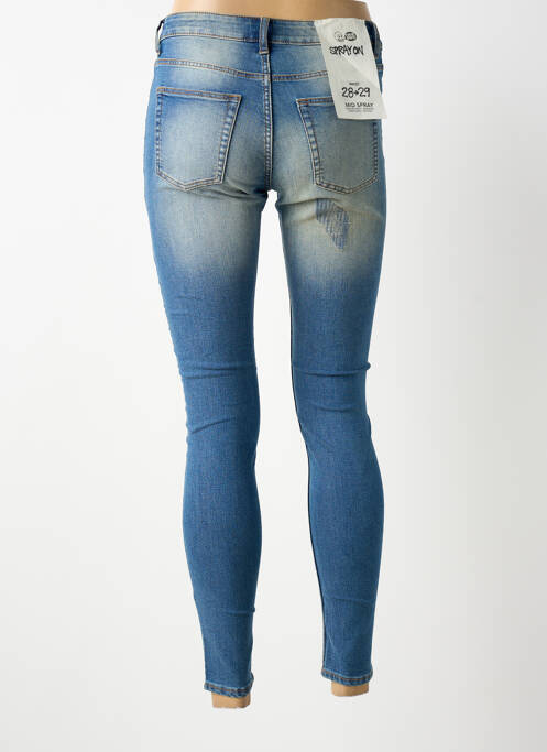 Blugi skinny albastru CHEAP MONDAY femeie