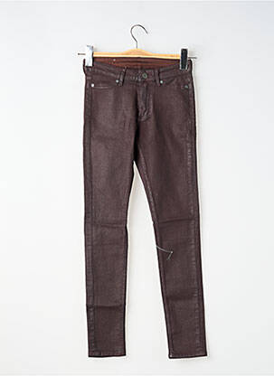 Blugi cu croială slim elasticitate mărime normală violet CHEAP MONDAY femeie