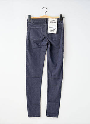 Pantalon slim țesătură poplin mărime normală albastru CHEAP MONDAY femeie