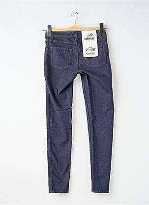 Pantalon slim țesătură poplin mărime normală albastru CHEAP MONDAY femeie