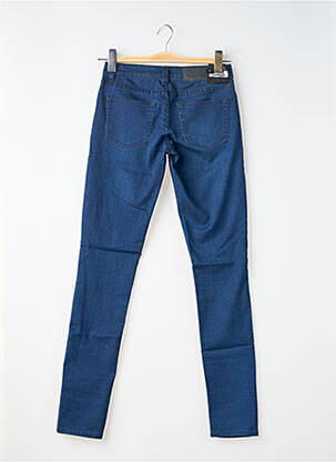Pantalon slim țesătură poplin mărime normală albastru CHEAP MONDAY femeie