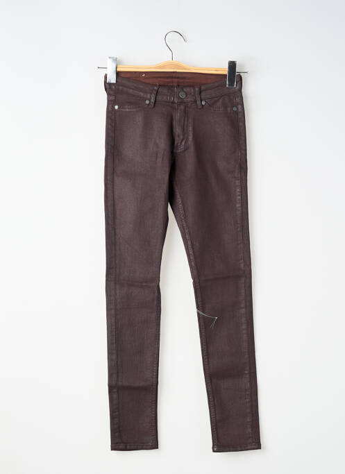 Blugi cu croială slim elasticitate mărime normală violet CHEAP MONDAY femme