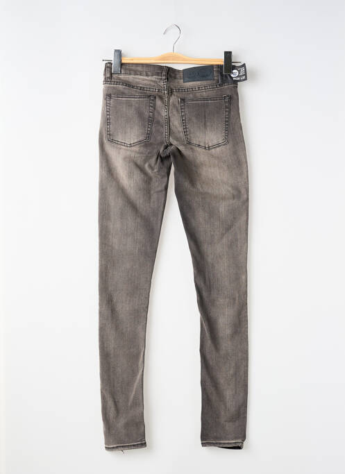 Blugi cu croială slim elasticitate mărime normală gri CHEAP MONDAY femme