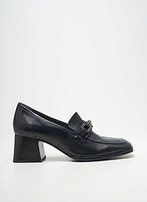 Mocasini pătrat toc de 4 la 6 cm negru CAPRICE femeie