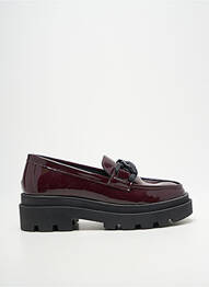 Mocasini material neted toc de 4 la 6 cm violet FREEMAN T.PORTER femeie