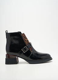 Botine/ghete umplută toc de 4 la 6 cm negru METAMORF'OSE femme