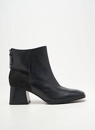 Botine/ghete umplută toc de 4 la 6 cm negru CAPRICE femeie