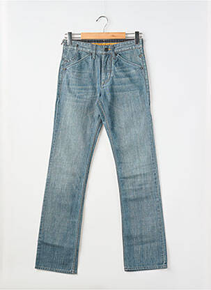 Blugi cu croială dreaptă închidere cu fermoar sub clapetă cu nasturi mărime normală albastru MELTIN'POT homme