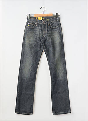 Blugi cu croială dreaptă închidere cu fermoar sub clapetă cu nasturi mărime normală gri MELTIN'POT homme