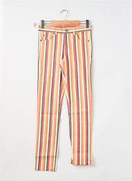 Pantalon slim elasticitate mărime normală portocaliu CHEAP MONDAY femme