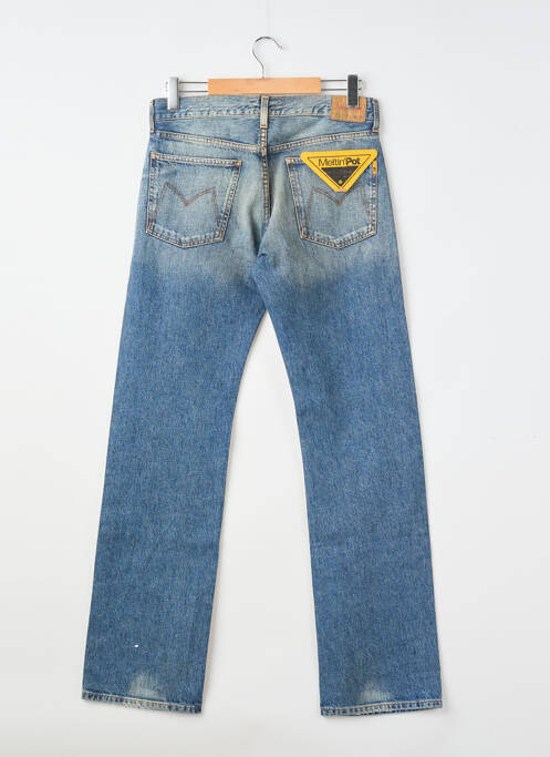 Blugi cu croială dreaptă închidere cu nasturi pe față mărime normală albastru MELTIN'POT homme