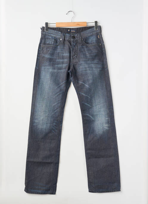 Blugi cu croială dreaptă închidere cu nasturi pe față mărime normală albastru MELTIN'POT homme