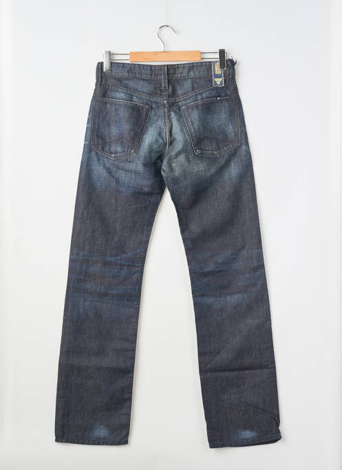 Blugi cu croială dreaptă închidere cu nasturi pe față mărime normală albastru MELTIN'POT homme