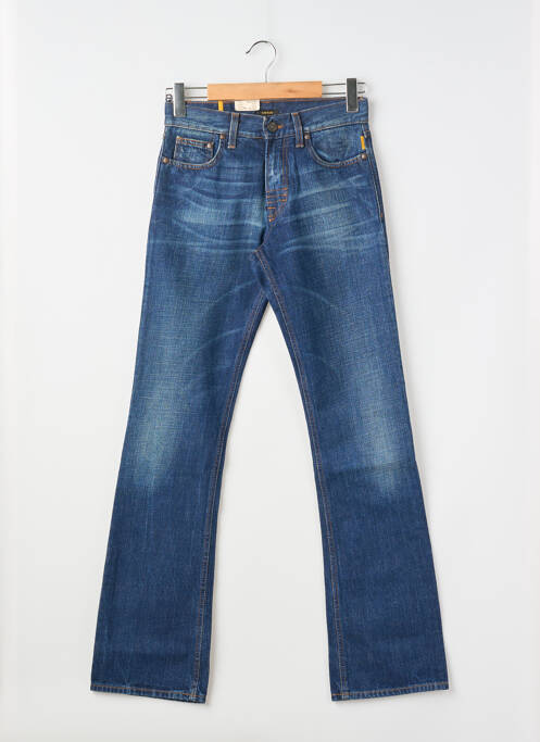 Blugi cu croială dreaptă închidere cu fermoar sub clapetă cu nasturi mărime normală albastru MELTIN'POT homme