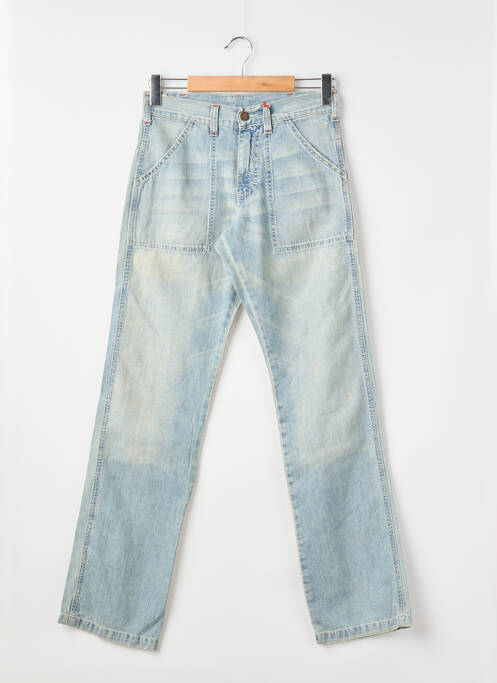 Blugi cu croială dreaptă închidere cu fermoar sub clapetă cu nasturi mărime normală albastru MELTIN'POT homme