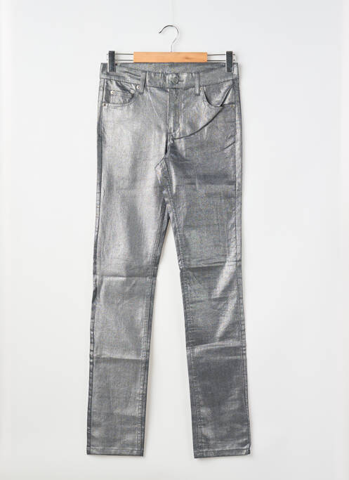 Pantalon drept elasticitate mărime normală gri CHEAP MONDAY femme