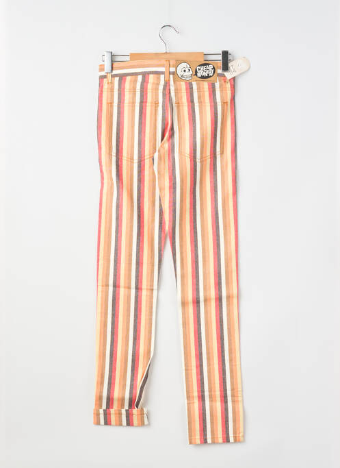 Pantalon slim elasticitate mărime normală portocaliu CHEAP MONDAY femme