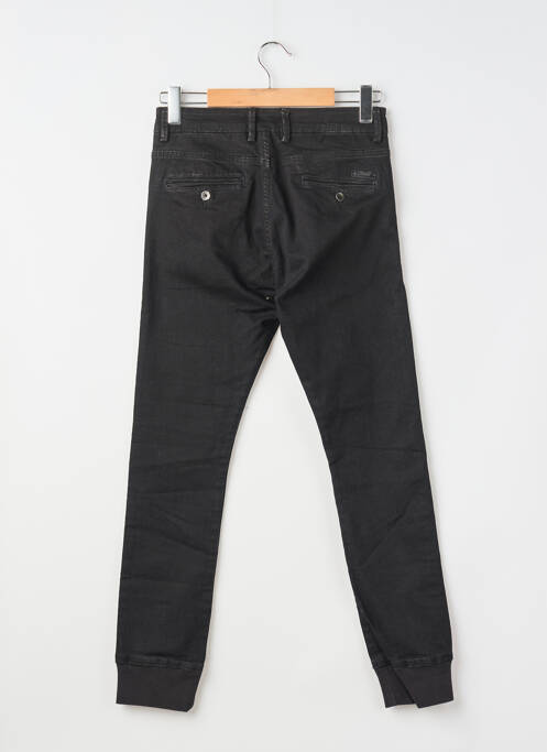 Pantalon chino elasticitate mărime normală negru GAUDI homme