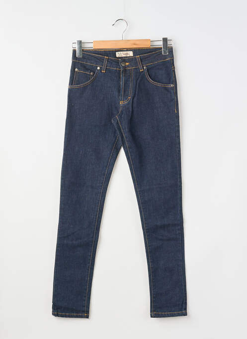 Blugi cu croială slim închidere cu nasturi pe față mărime normală albastru XAGON MAN homme