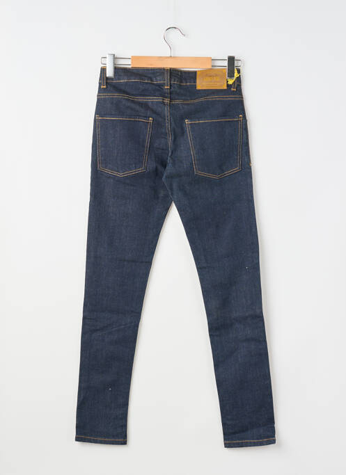 Blugi cu croială slim închidere cu nasturi pe față mărime normală albastru XAGON MAN homme