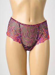 Shorty broderie violet PRIMADONNA femme