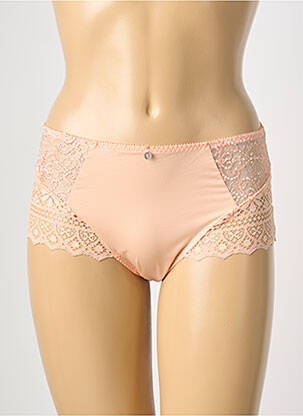 Shorty efect material satinat roz EMPREINTE femeie
