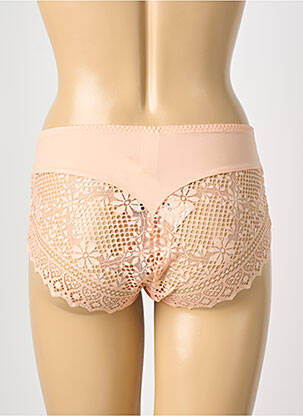 Shorty efect material satinat roz EMPREINTE femeie