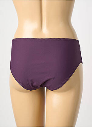 Shorty țesătură satinată violet EMPREINTE femeie