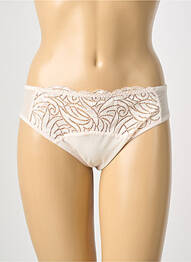 Chilot bi-materie roz EMPREINTE femme
