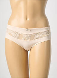Chilot bi-materie roz EMPREINTE femme
