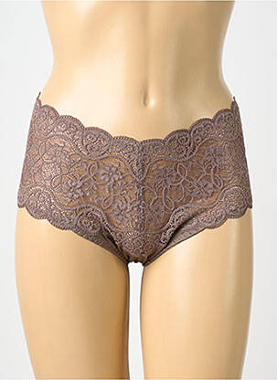 Chilot broderie maro TRIUMPH femeie