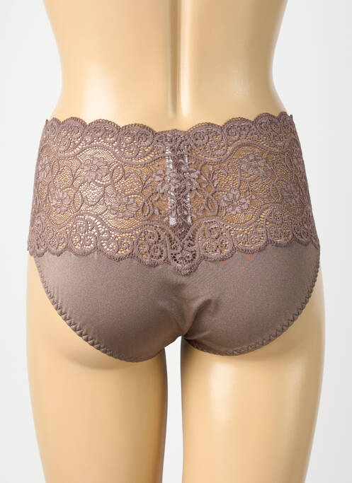Chilot broderie maro TRIUMPH femme