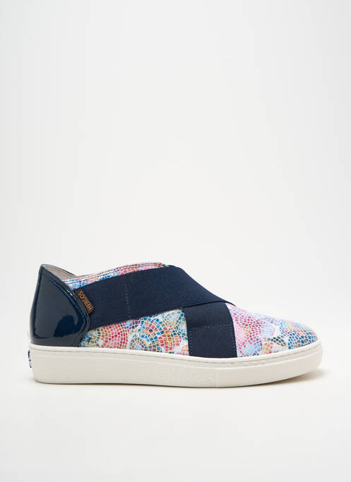 Slip-on-uri albastru HERGOS femeie