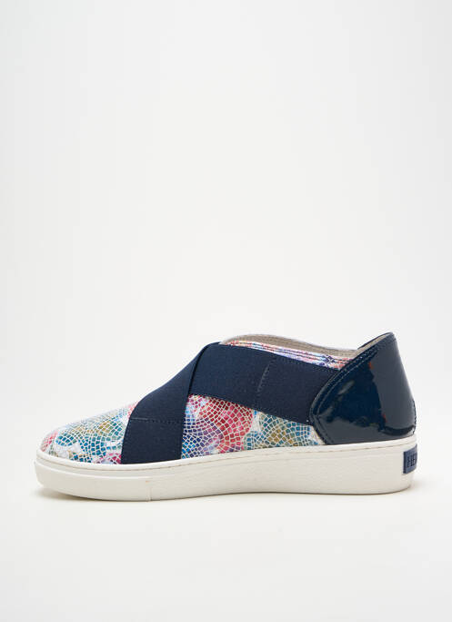 Slip-on-uri albastru HERGOS femeie