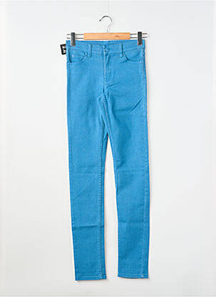 Pantalon slim buzunare albastru CHEAP MONDAY femeie