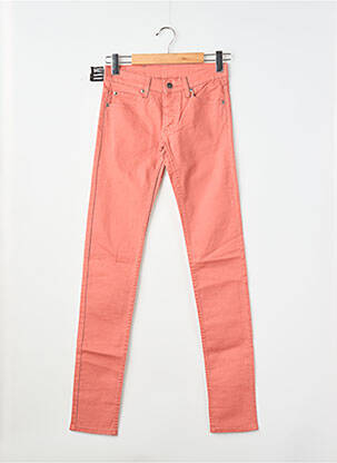 Pantalon slim buzunare roz CHEAP MONDAY femeie