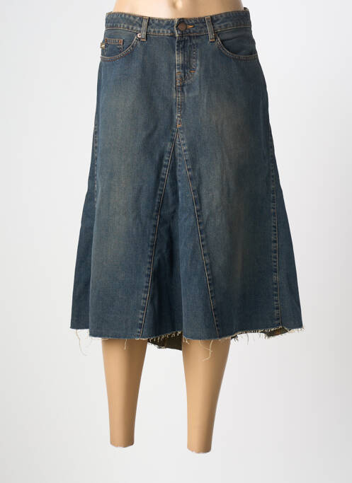 Fustă lungă albastru DKNY femeie