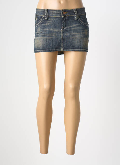 Fustă scurtă albastru MELTIN'POT femeie