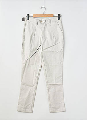 Pantalon chino țesătură poplin mărime normală gri CHEAP MONDAY femeie