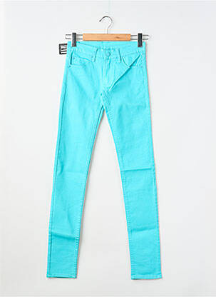 Pantalon slim albastru CHEAP MONDAY femeie