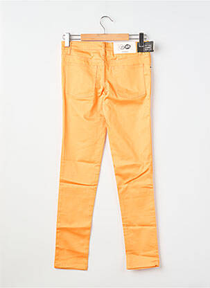 Pantalon slim țesătură poplin mărime normală portocalie CHEAP MONDAY femeie