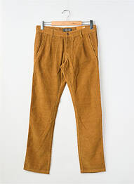 Pantalon chino buzunare mărime normală maro FARAH VINTAGE bărbat
