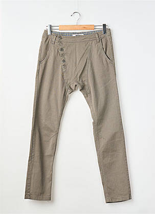 Pantalon chino elasticitate mărime normală maro IMPERIAL bărbat