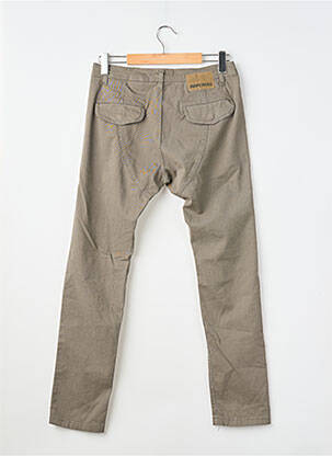 Pantalon chino elasticitate mărime normală maro IMPERIAL bărbat