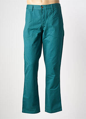 Pantalon chino țesătură poplin mărime normală verde FARAH bărbat