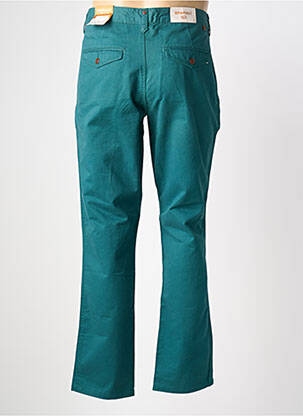 Pantalon chino țesătură poplin mărime normală verde FARAH bărbat